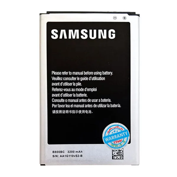  باتری اصلی گوشی سامسونگ Galaxy Note 3 مدل B800BC